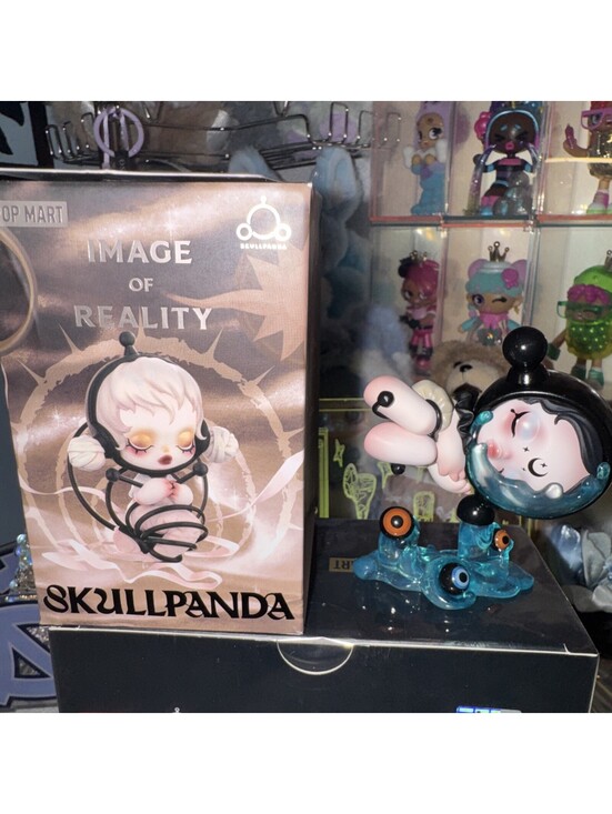 Other - Pop Mart Skullpanda Image Of Reality The imagination” W/ Box & Card, Authentic